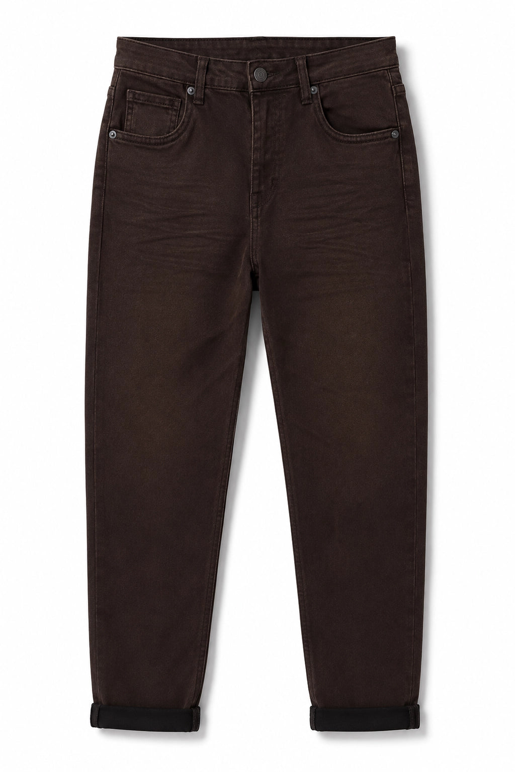 Dark Chocolate Straight Jean
