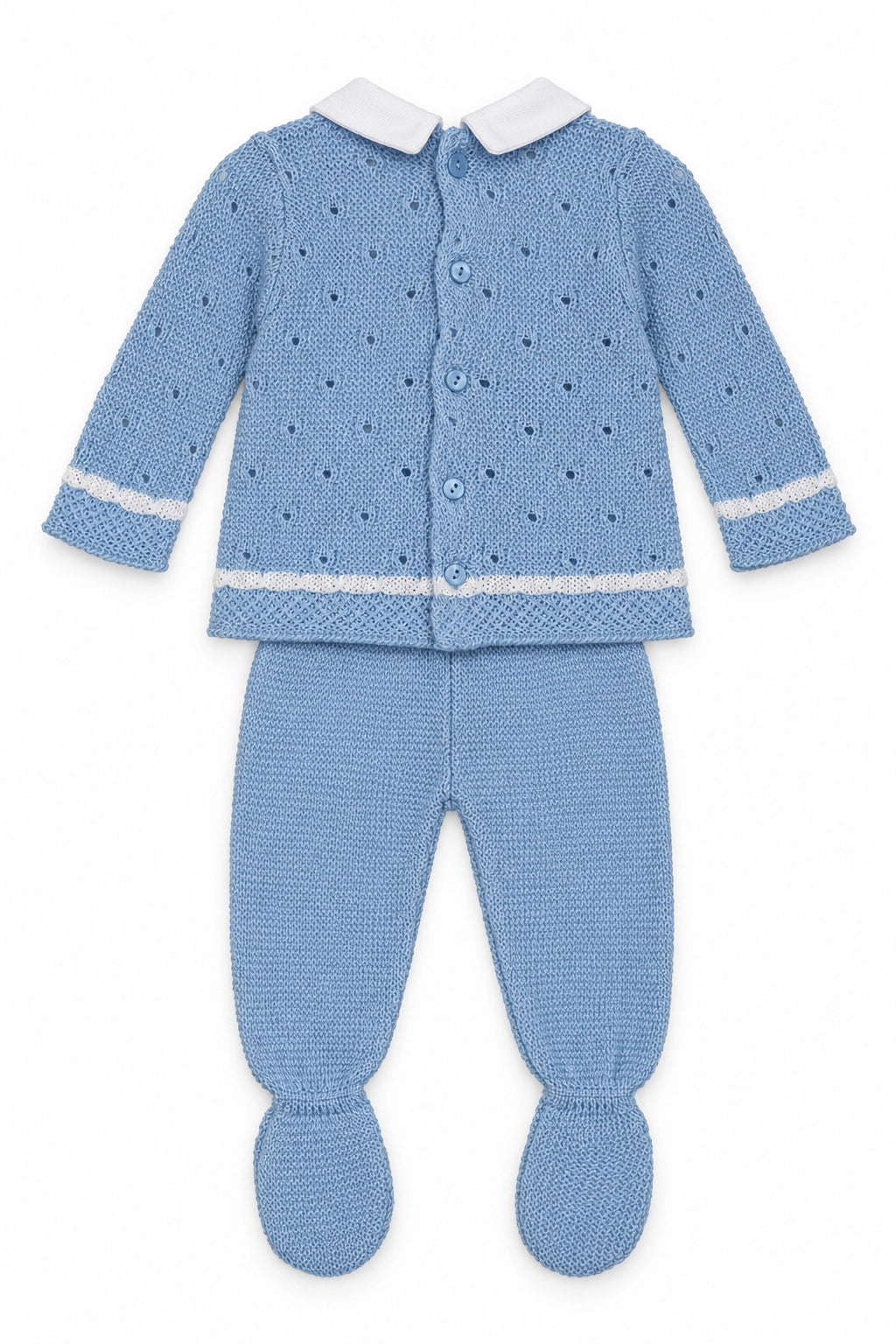 Dusty Blue Peter Knit Set