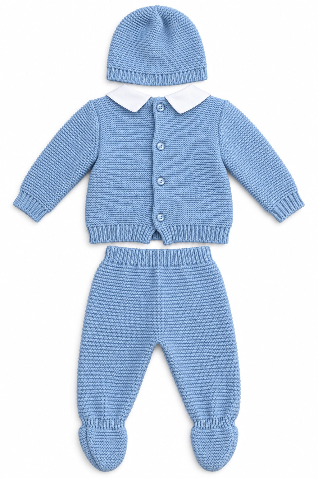 Dusty Blue Knit Set
