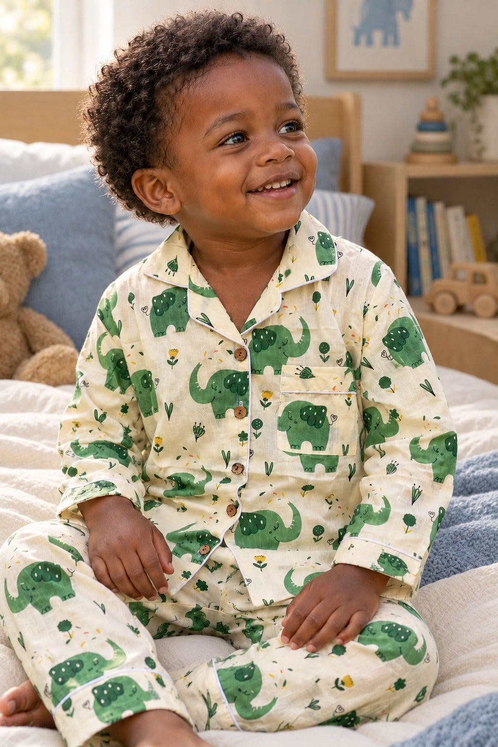 Green Ellie PJ Set
