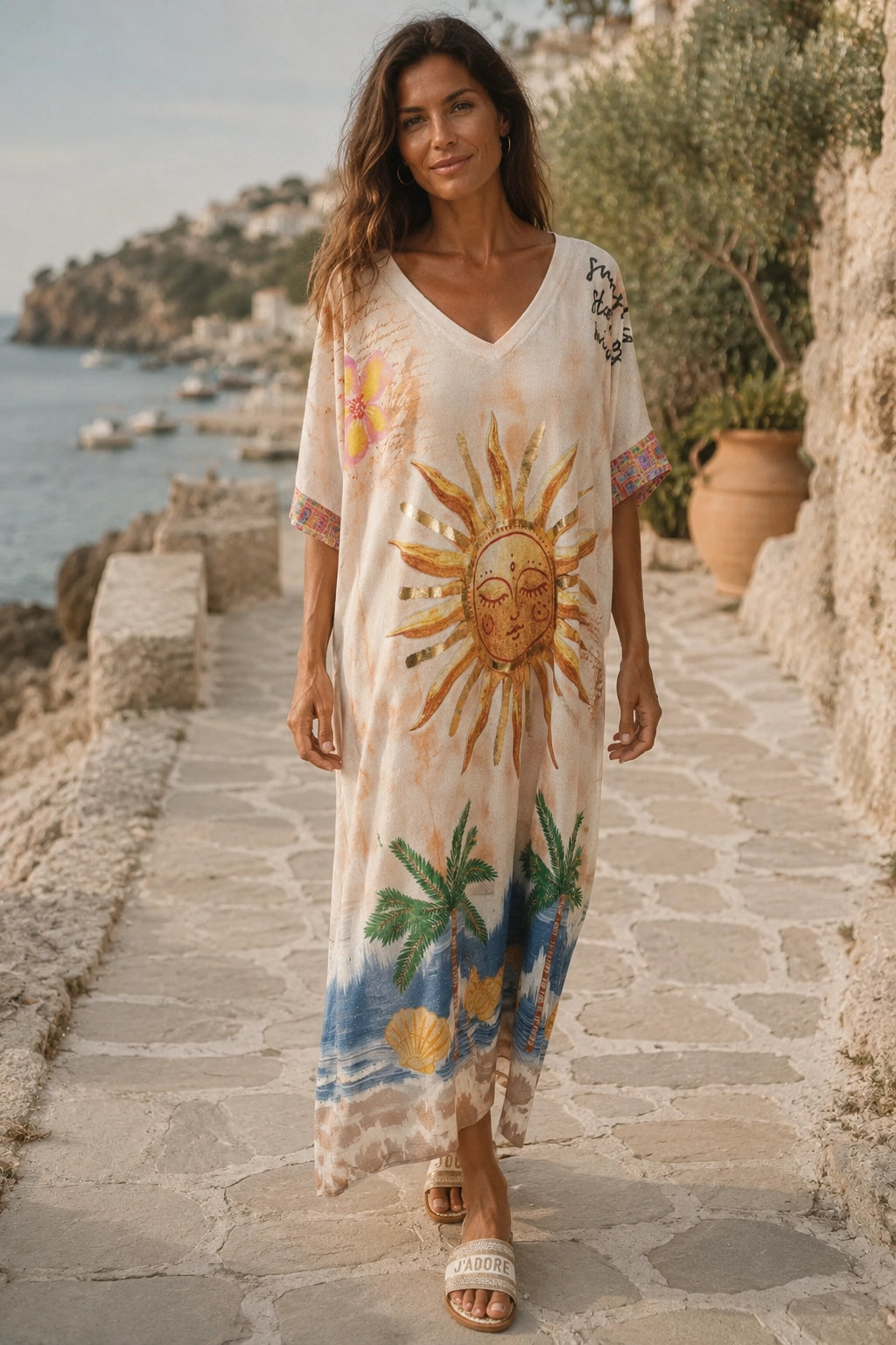 Gold Soleil Dress