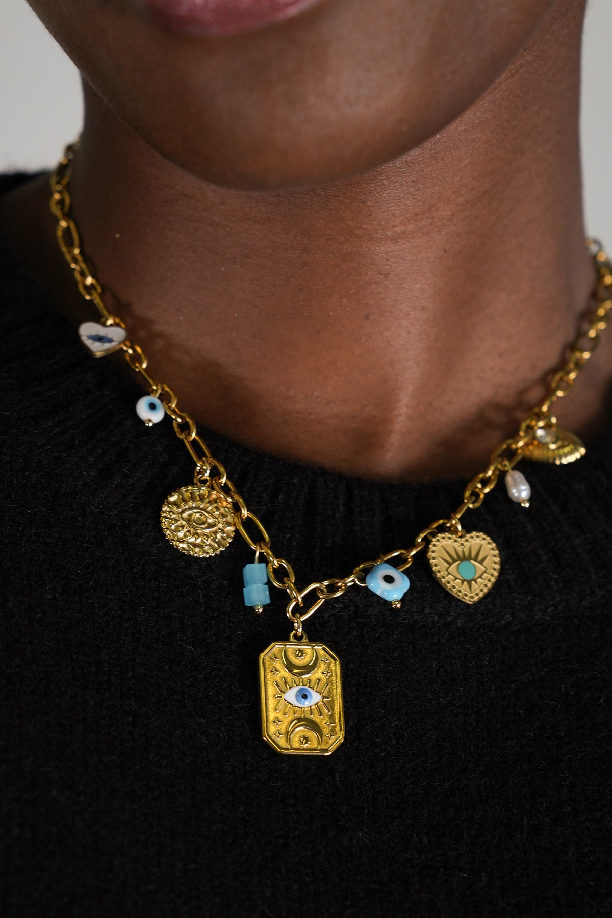 Evil Eye Charm Necklace