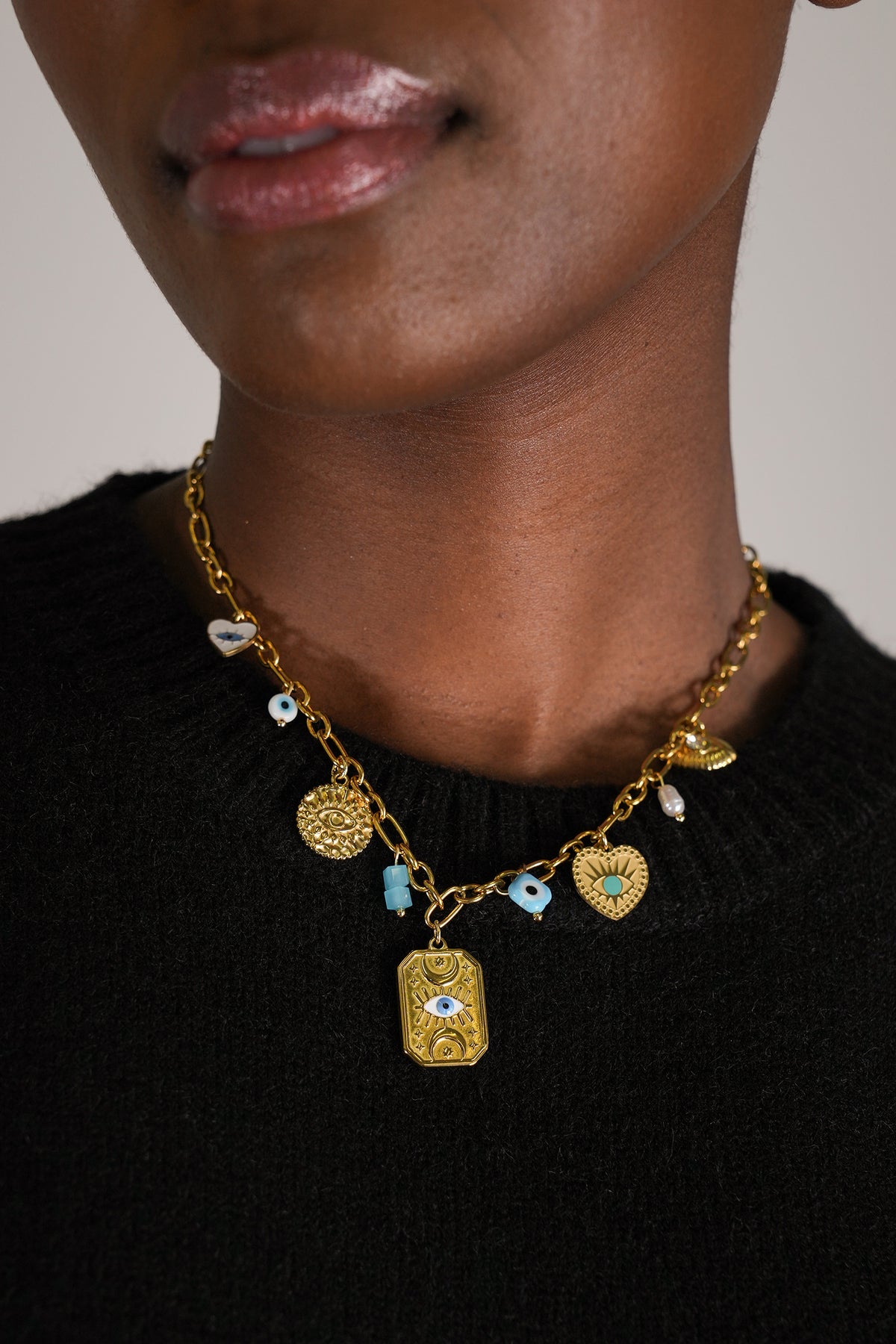 Evil Eye Charm Necklace