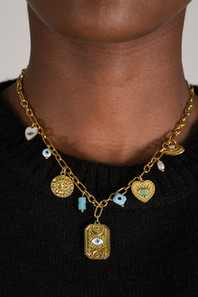 Evil Eye Charm Necklace