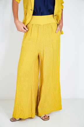 Thatch Linen Wide Leg Pant