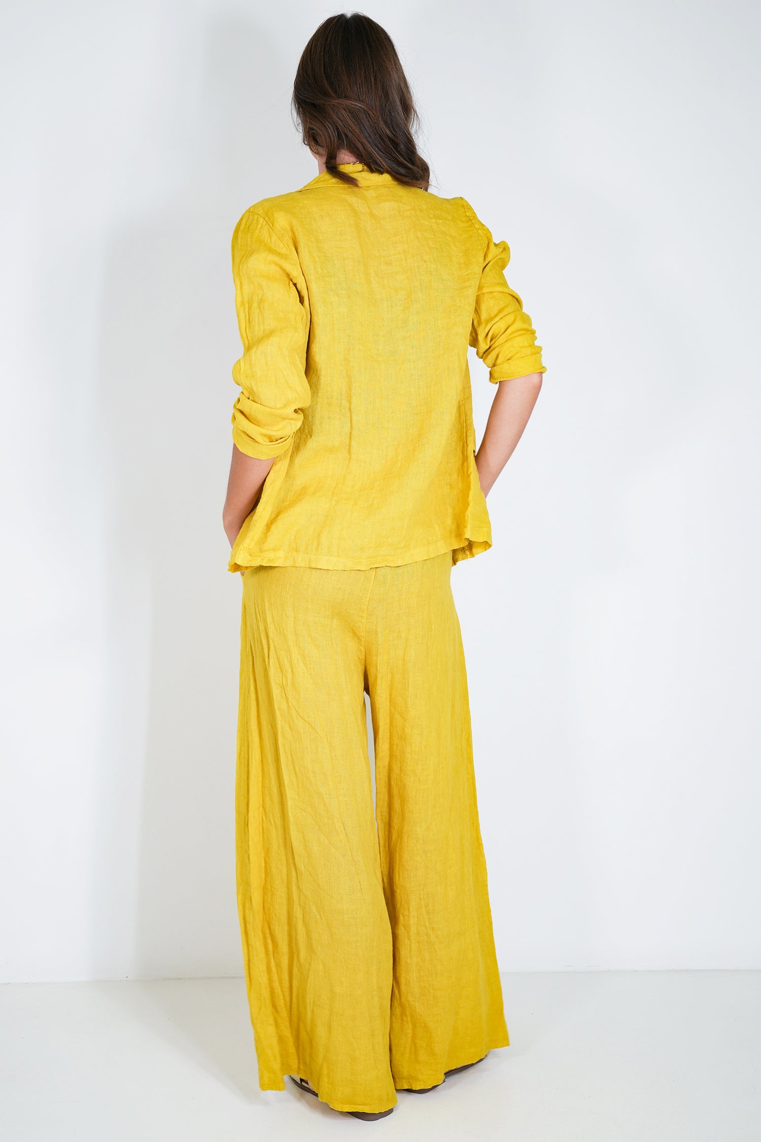 Thatch Linen Wide Leg Pant