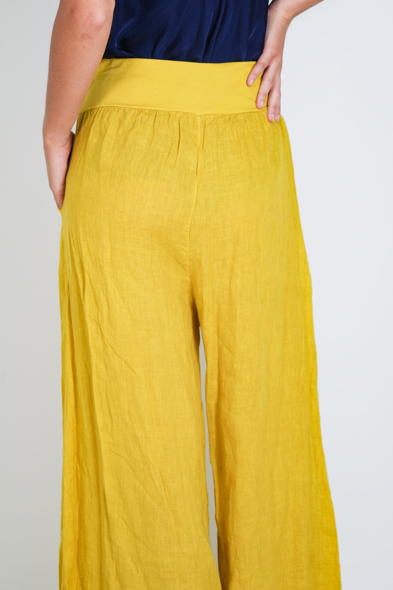 Thatch Linen Wide Leg Pant