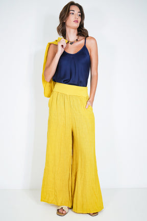 Thatch Linen Wide Leg Pant