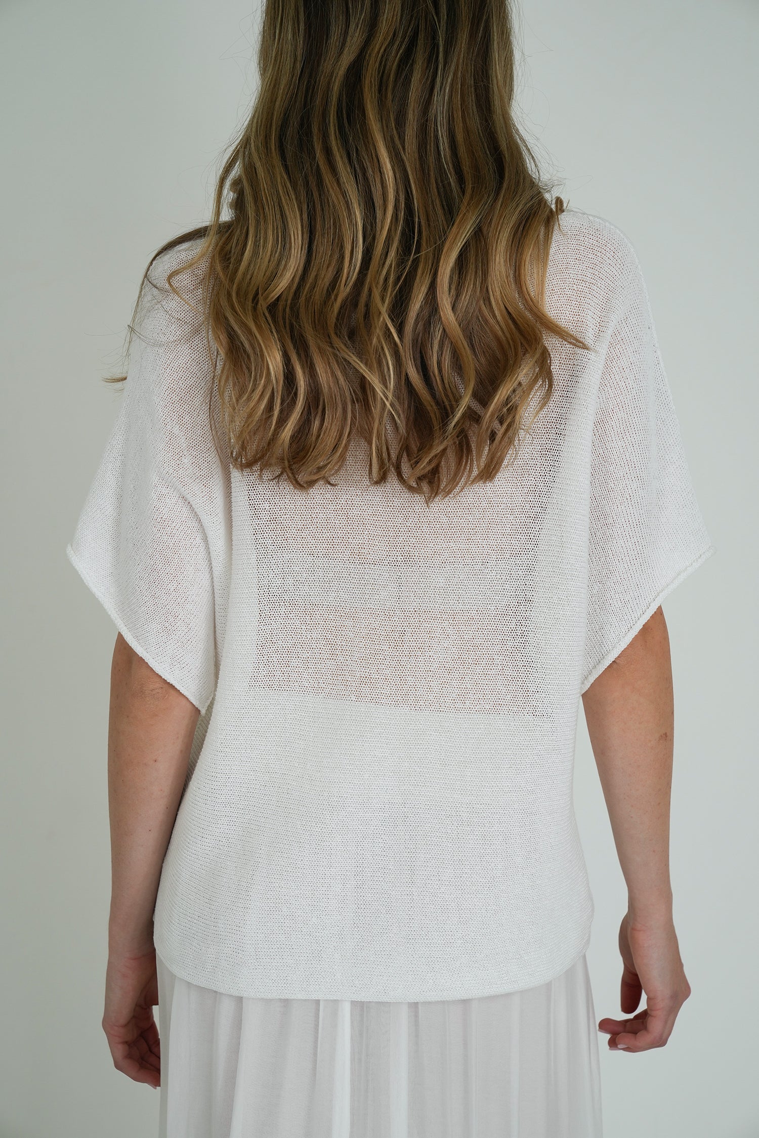 White Basic Knit