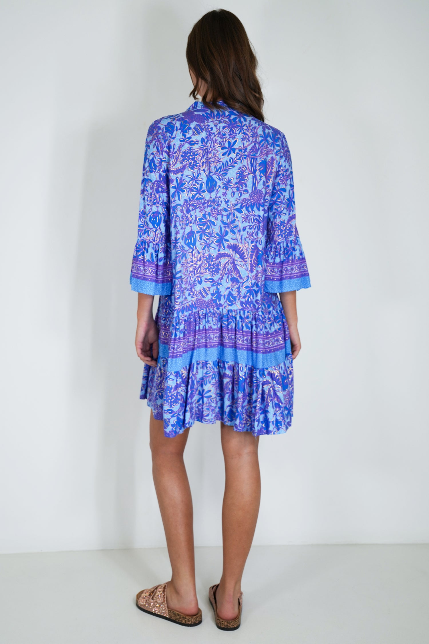 Cobalt Blue Tunic Dress
