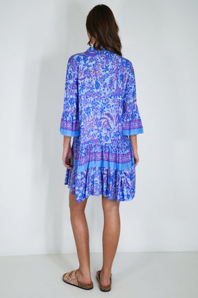 Cobalt Blue Tunic Dress