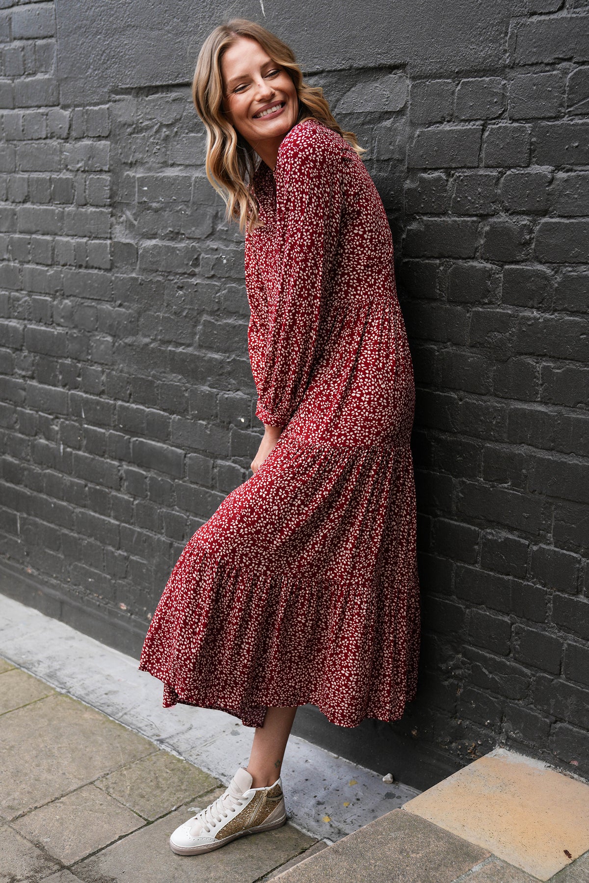 Rust Zorah Dress