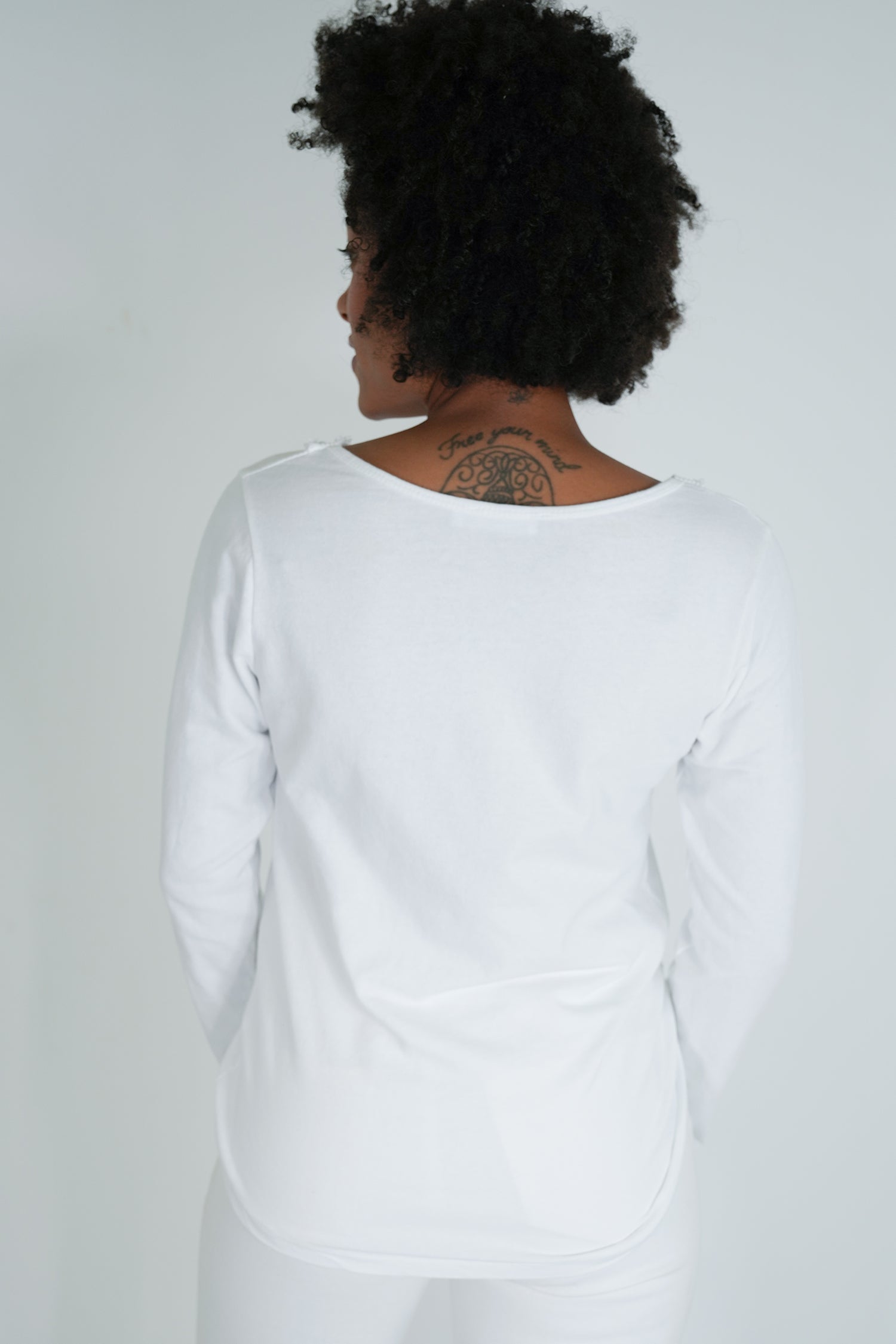 White Heart V Top
