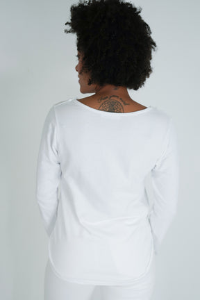 White Heart V Top