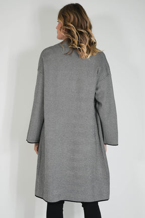 Black Taylor Longer Length Cardigan