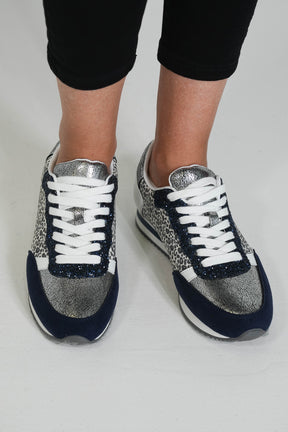 Navy Adrienne Sneaker