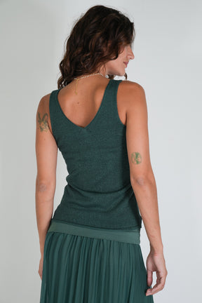 Teal Shimmer Vest