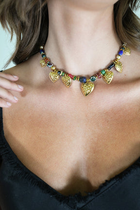 Colourful Heart Necklace