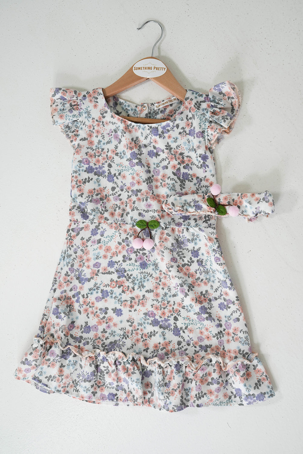 Light Dolce Pom Pom Dress