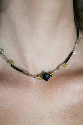 Black Shelly Necklace