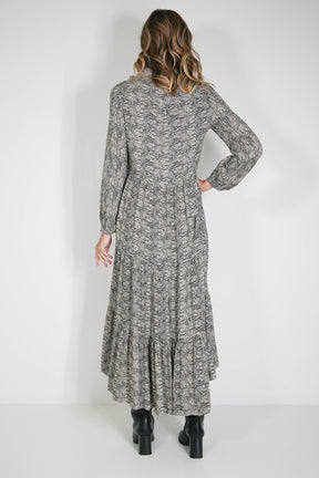 Black Nerina Maxi Dress