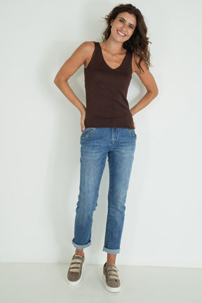 Chocolate Shimmer Vest