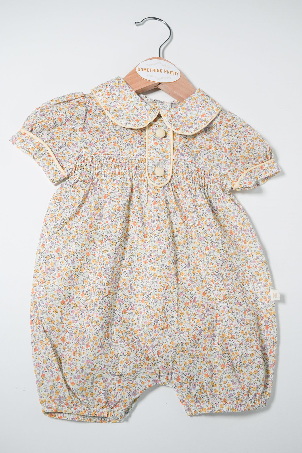 Yellow Dhalia Romper