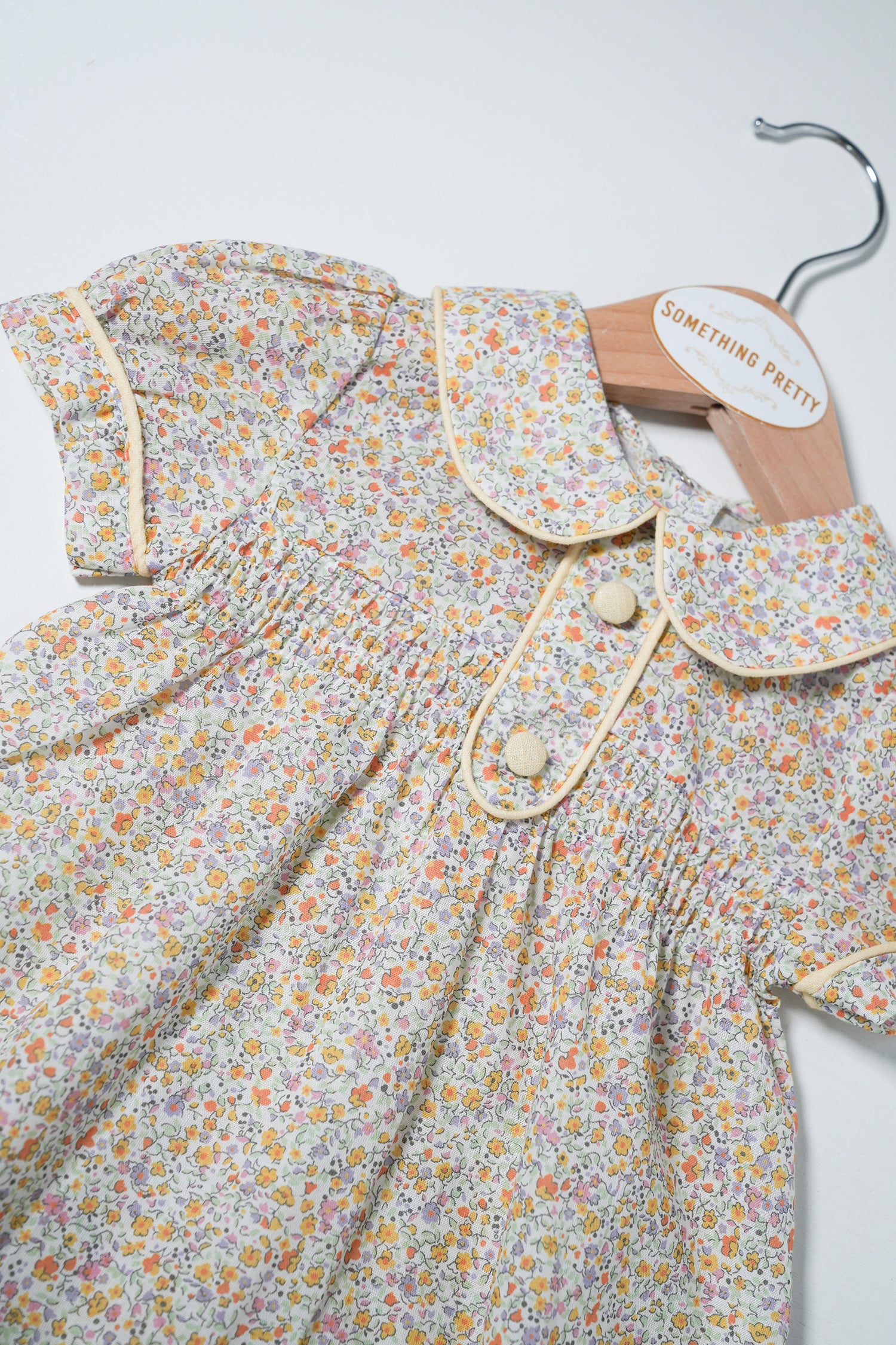 Yellow Dhalia Romper