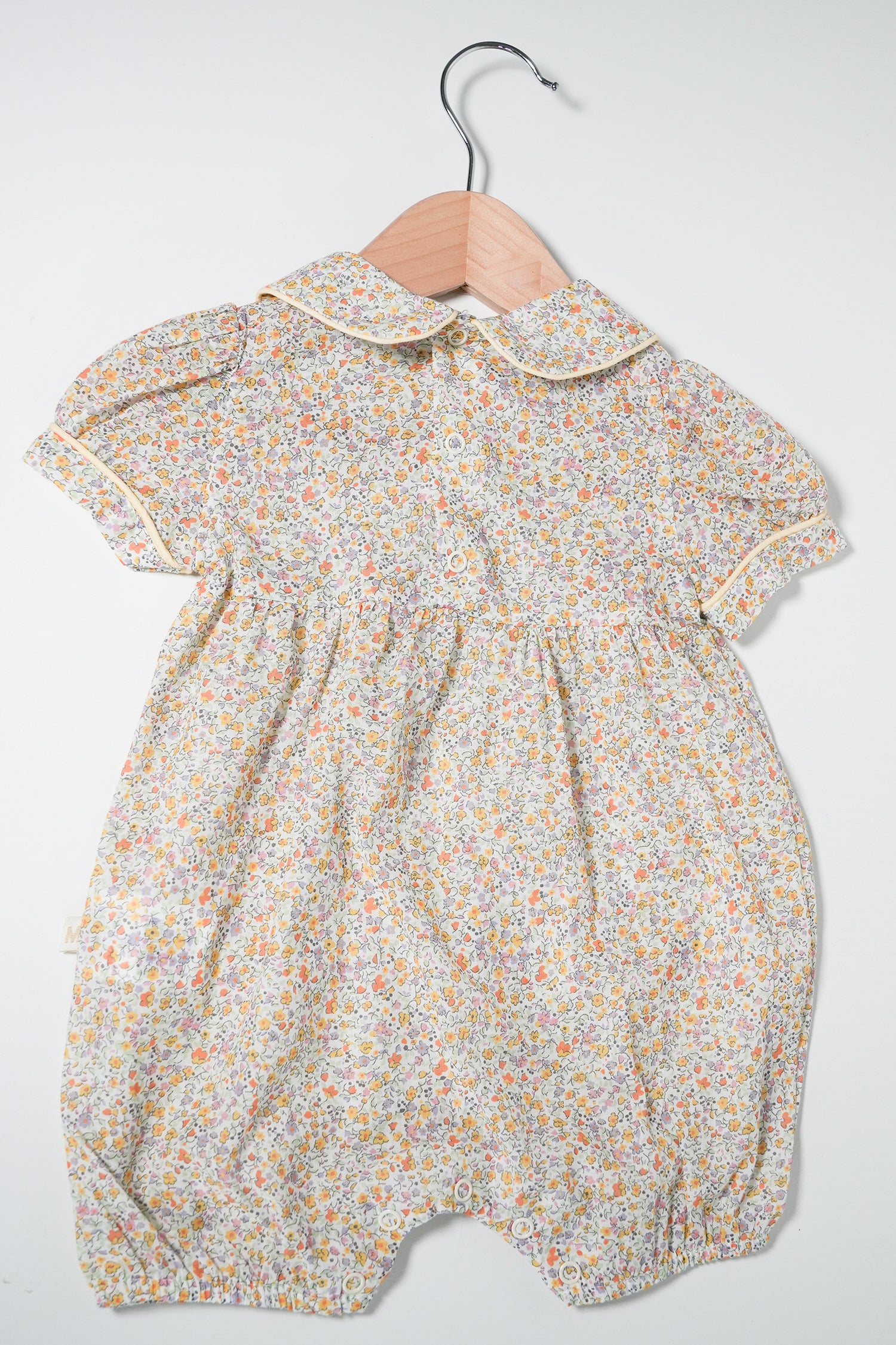 Yellow Dhalia Romper