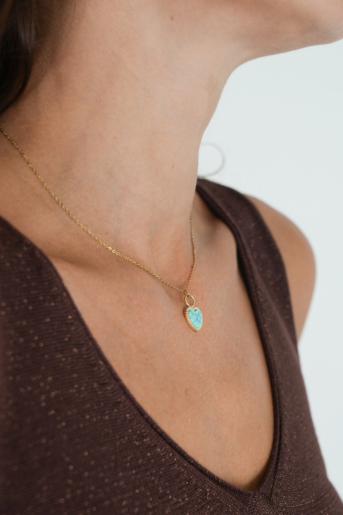 Turquoise Love Necklace