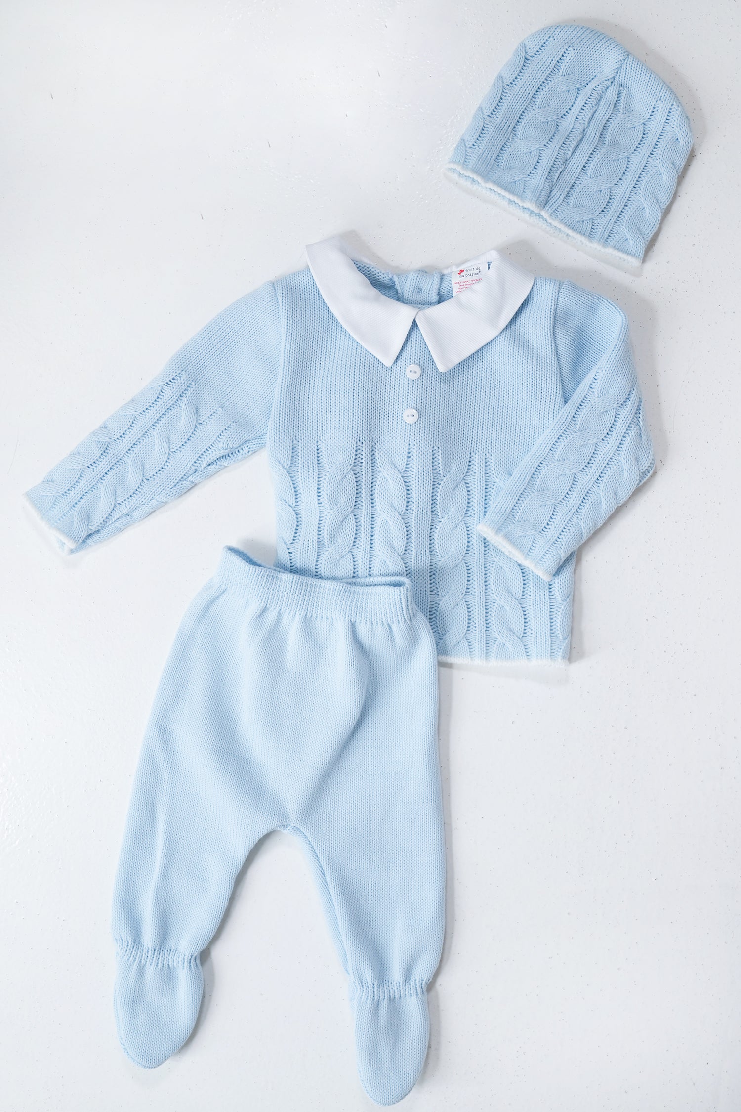 Blue Oscar Knit Set