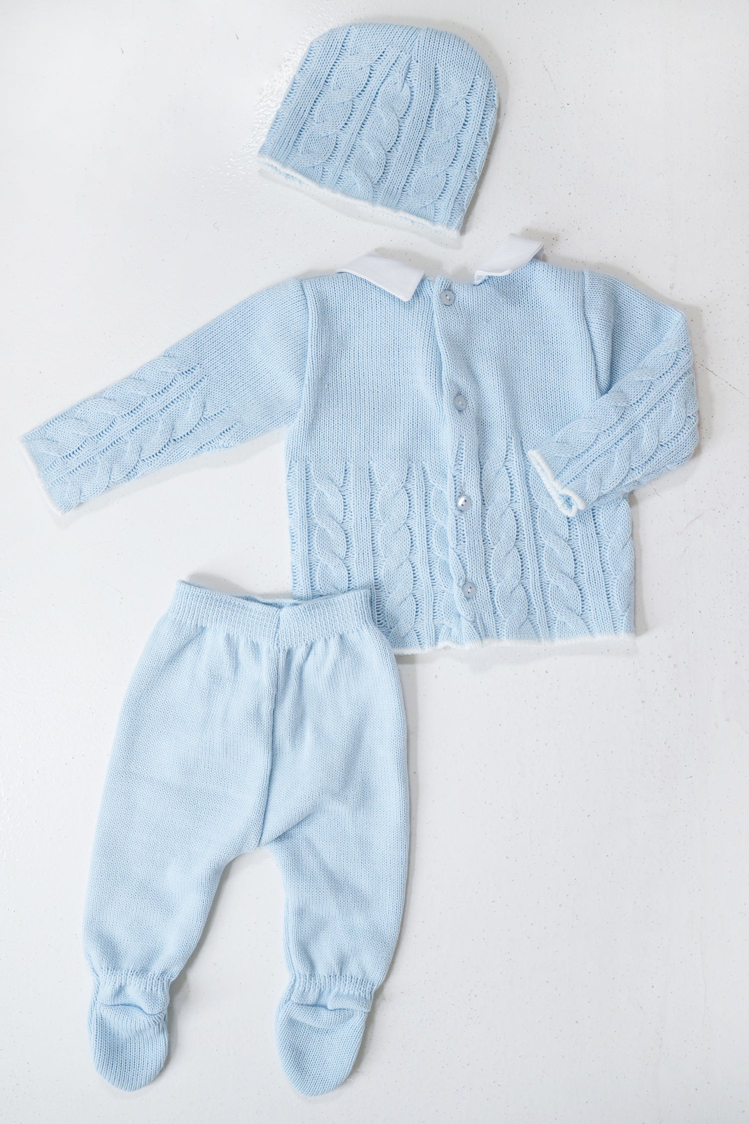 Blue Oscar Knit Set