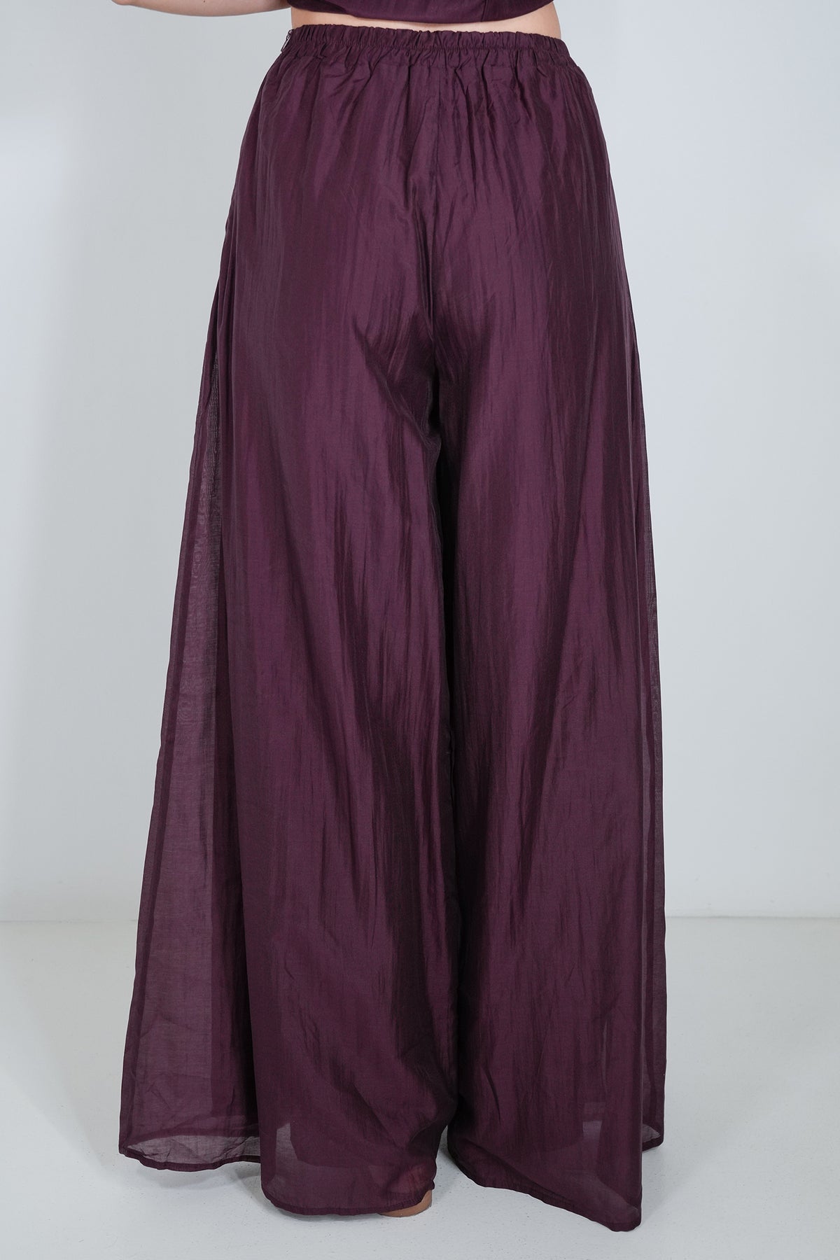 Burgundy Ariel Pant