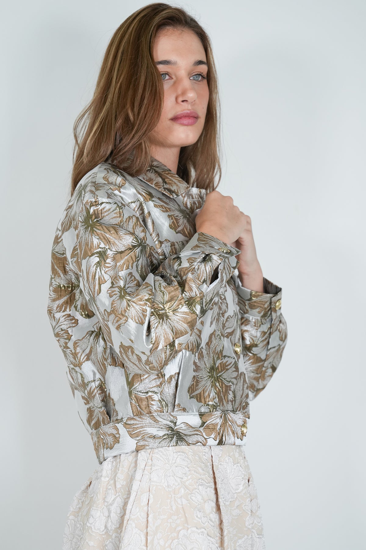 Metallic Formal Jacket