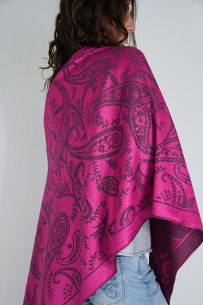 Hot Pink Debbie Scarf