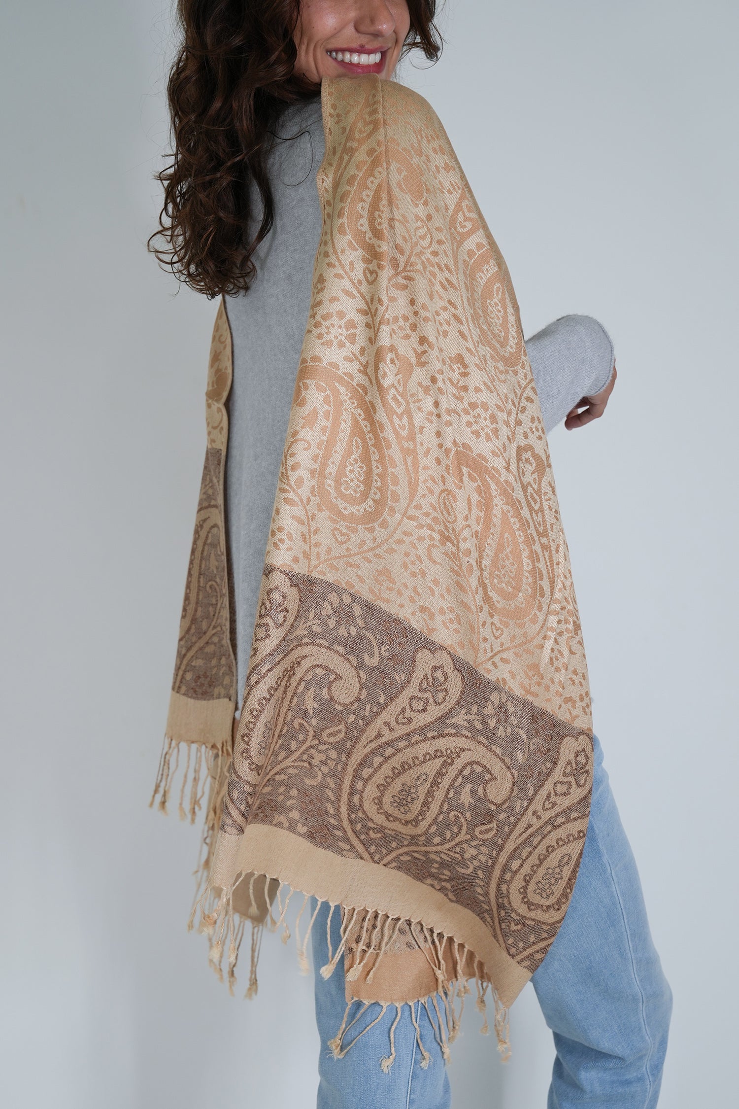 Beige Jenna Scarf