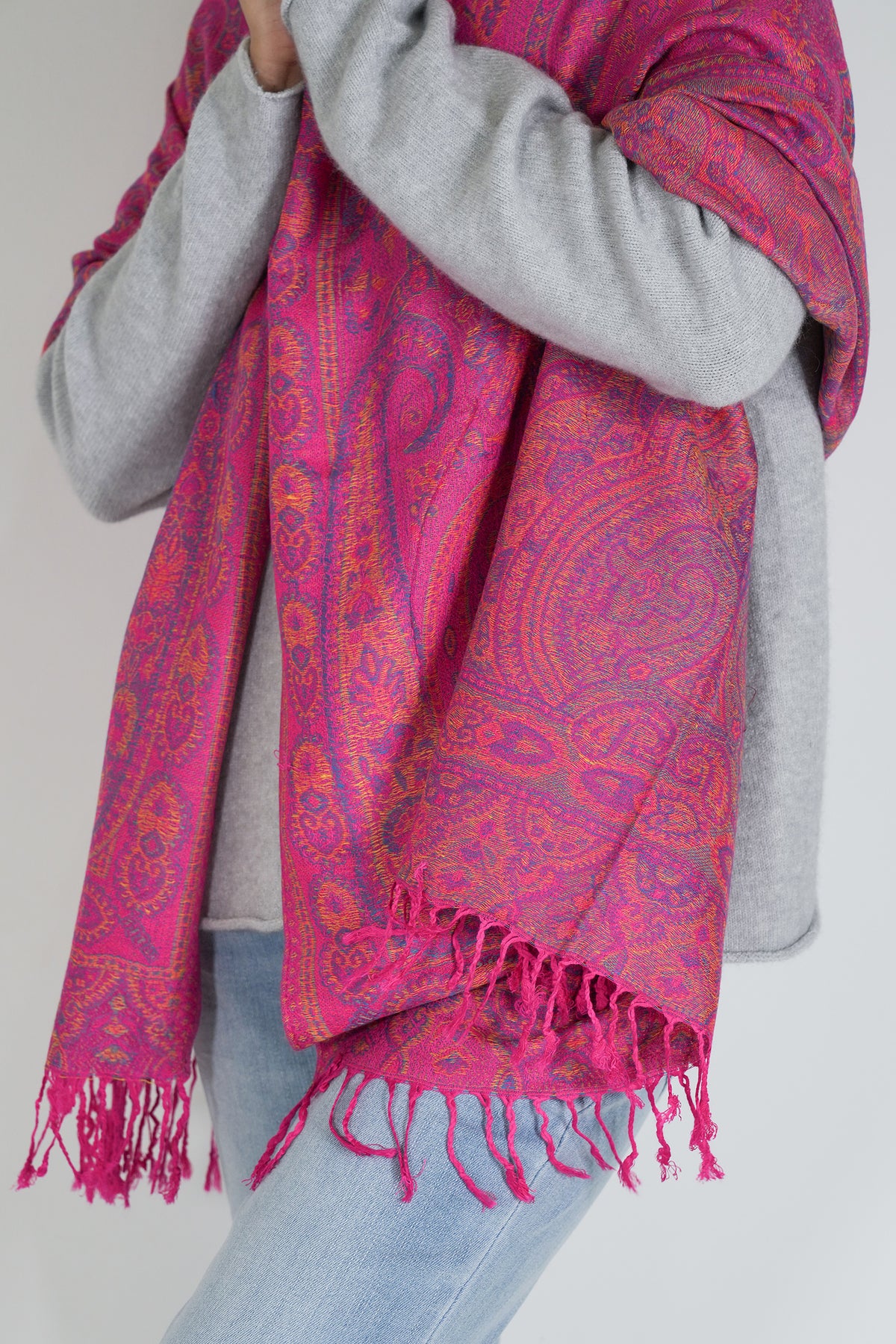 Hot Pink Ruby Scarf