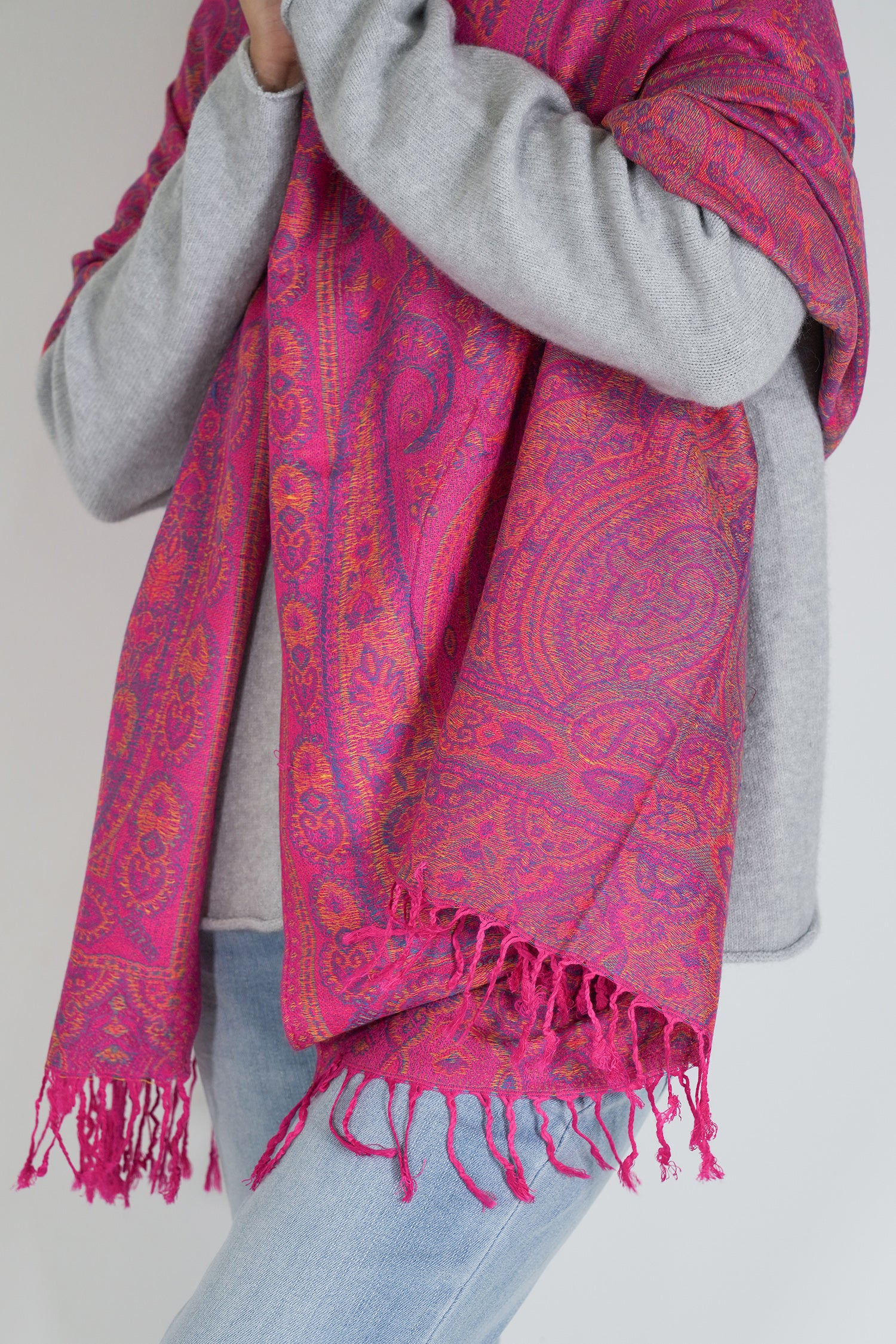 Hot Pink Ruby Scarf