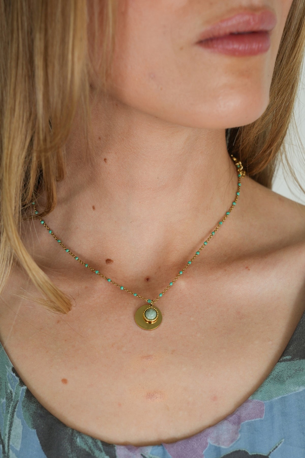 Turquoise Andrea Necklace