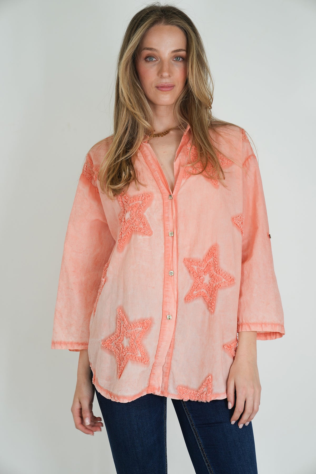 Coral Star Shirt