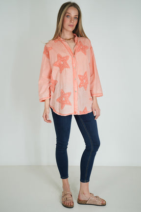 Coral Star Shirt