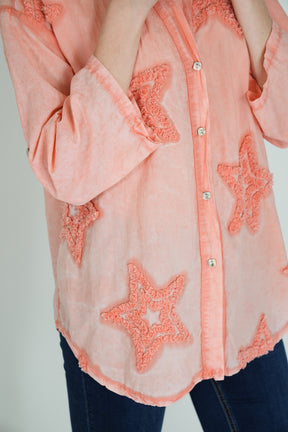 Coral Star Shirt