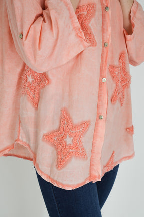 Coral Star Shirt