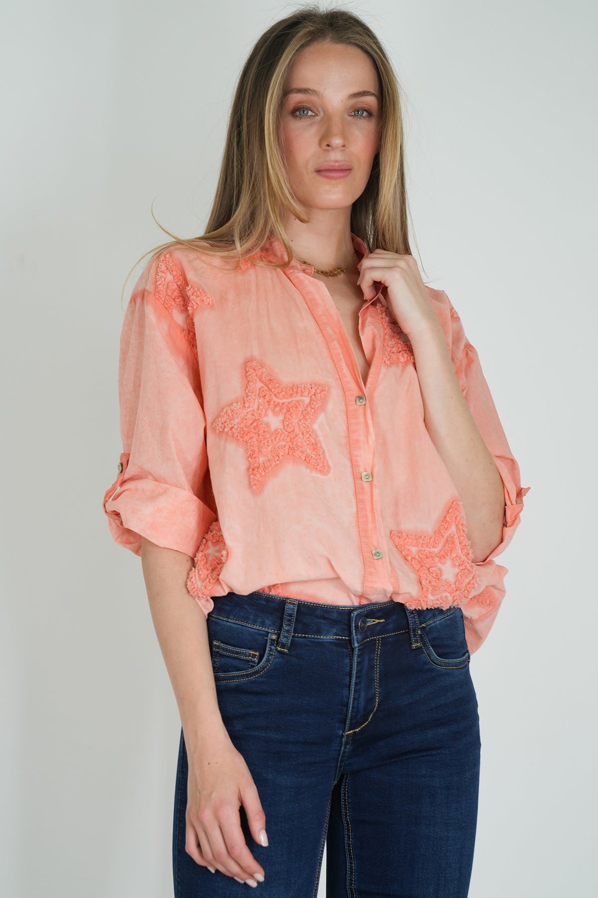 Coral Star Shirt