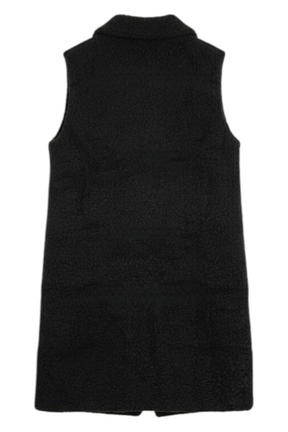 Black Teddy Gilet