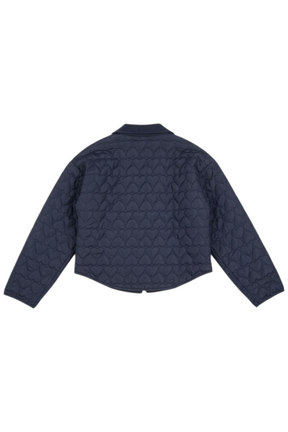 Navy Heart Puffer