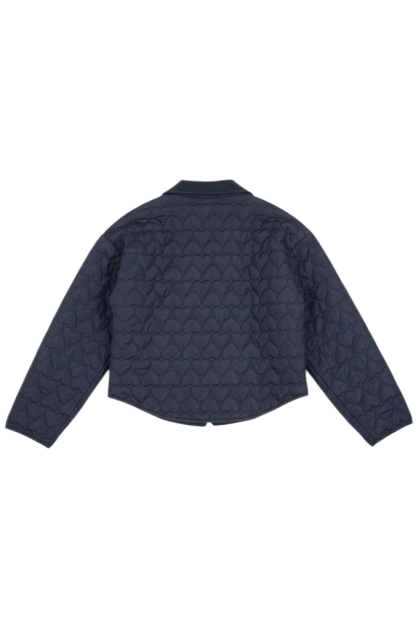 Navy Heart Puffer
