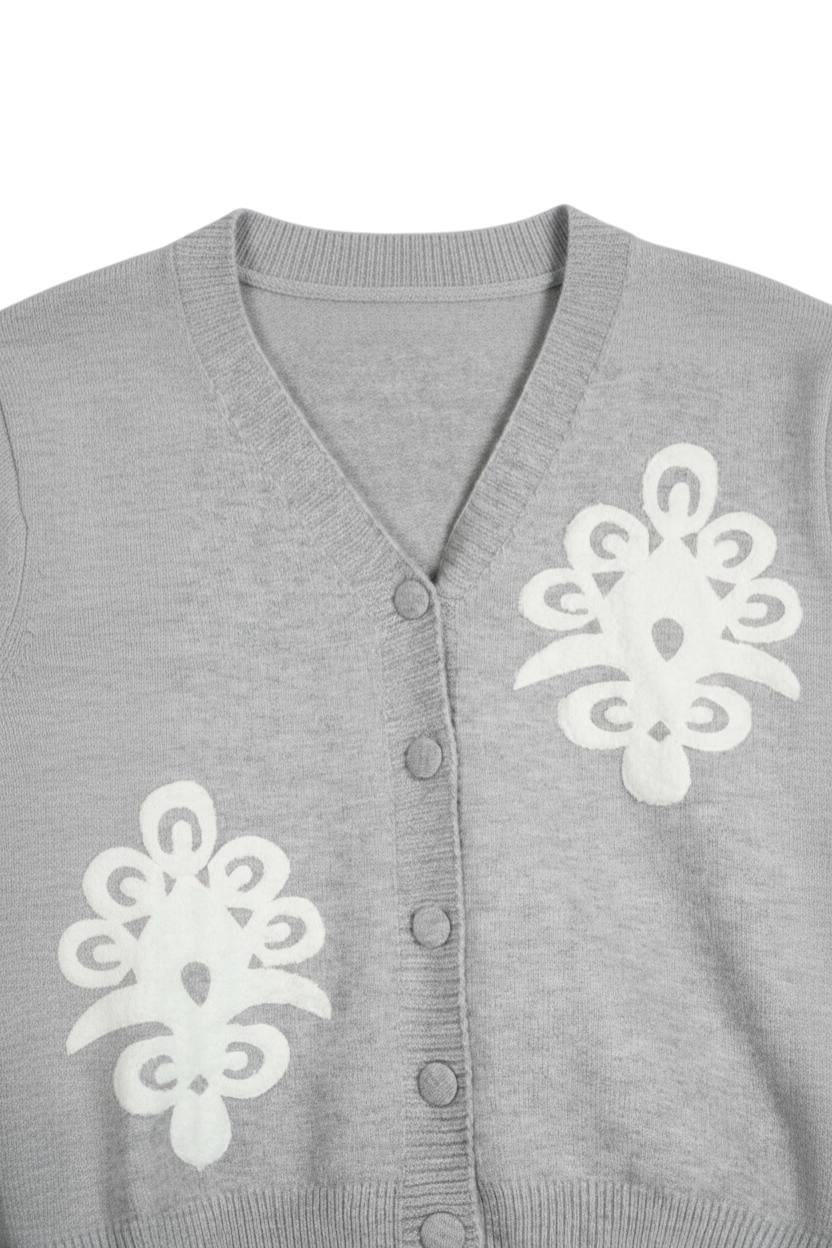 Grey Michelle Cardigan