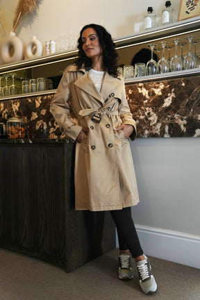 Beige Trench Coat