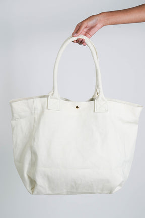Cream Mademoiselle Tote